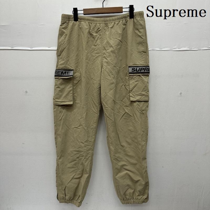 シュプリーム 18SS Reflective Taping Cargo Pants ナイロン 積貨委託貨物 ズボン下 M【USED】【古着】【中古】50157223