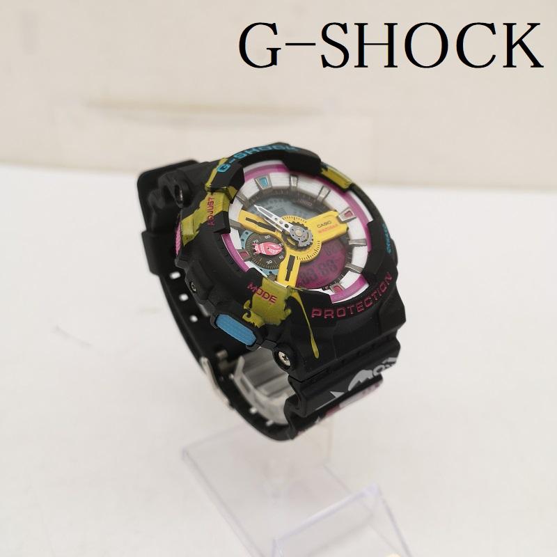 ジーショック LEAGUE OF LEGENDS コラボ GA-110LL-1AJR アナデジ 腕時計 メンズ - ISItems【USED】【古着】【中古】50158689