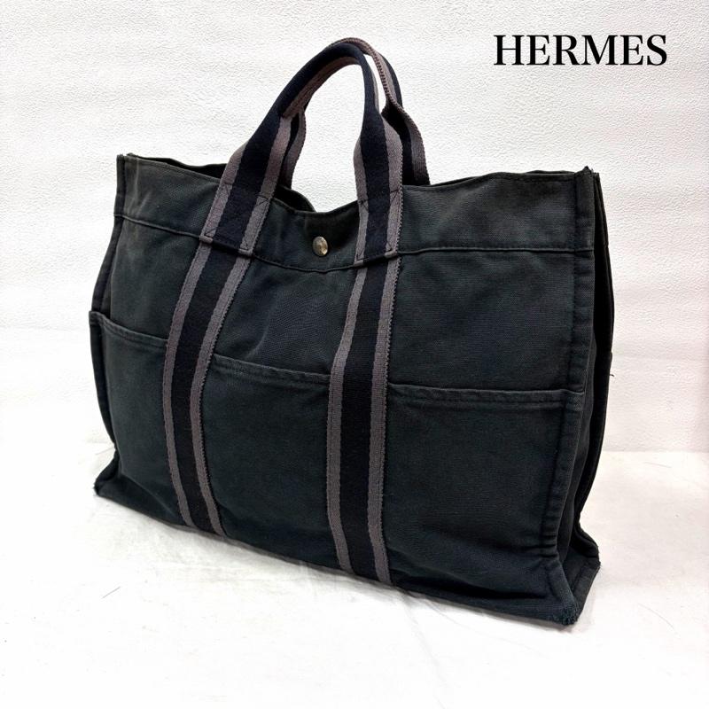 エルメス フールトゥMM トートバッグ 帆布 レディース - ISItems【USED】【古着】【中古】50158945