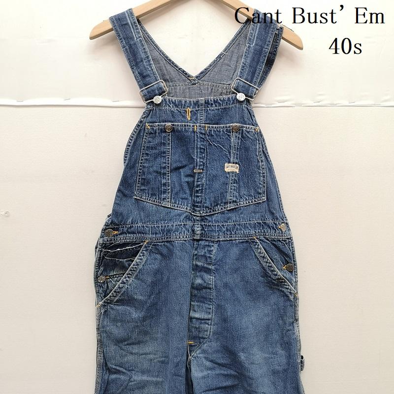 ヴィンテージ 40s Cant Bust\u0027 Em キャントバステム ジーンズ 大層らしい櫂 メンズ 書きあらわす皆無 ISItems【USED】【古着】【中古】50159310