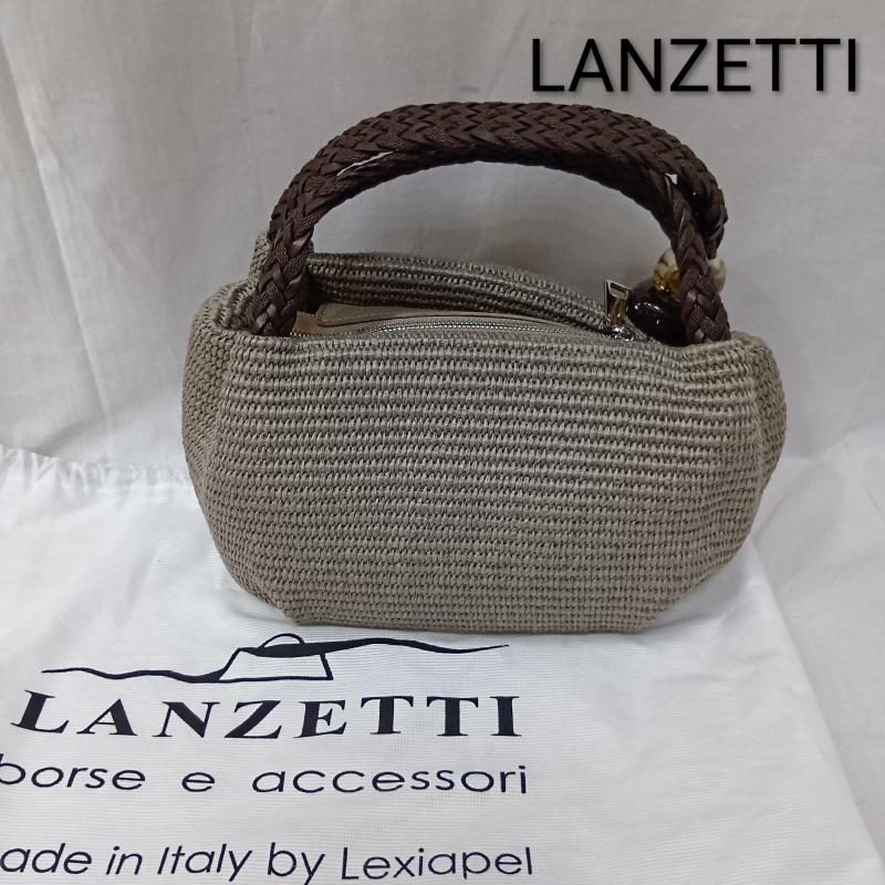 古着 LANZETTI ランツェッティ made インチ ITALY かご御徒面子 sand レディース - ISItems【USED】【古着】【中古】50159388