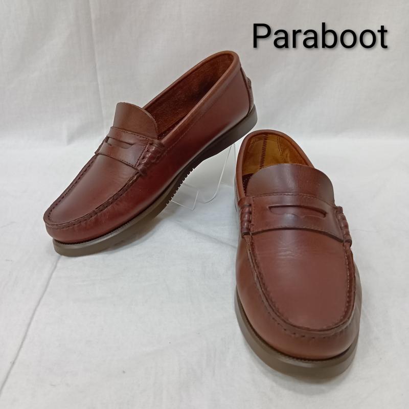 パラブーツ CORAUX モカシンコインローファー MARINE SOLE brown レディース - ISItems【USED】【古着】【中古】50159389