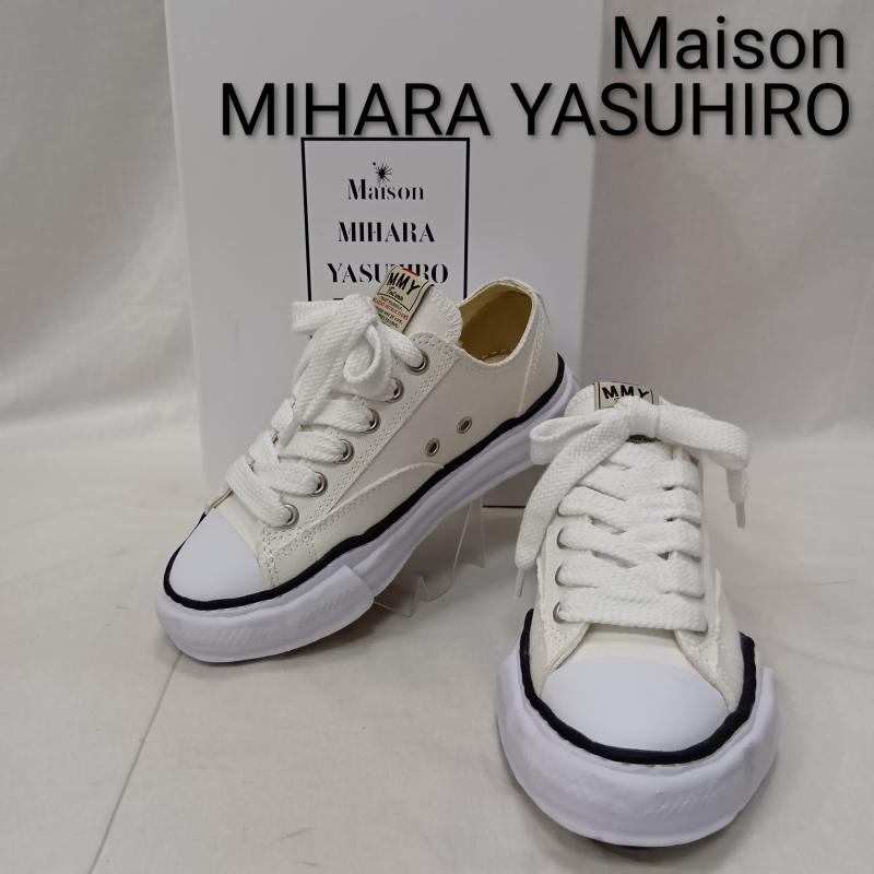 ミハラヤスヒロ A01FW702 Maison MIHARA YASUHIRO PETERSON white 37(23珊) レディース 23.0珊 ISItems【USED】【古着】【中古】50159393