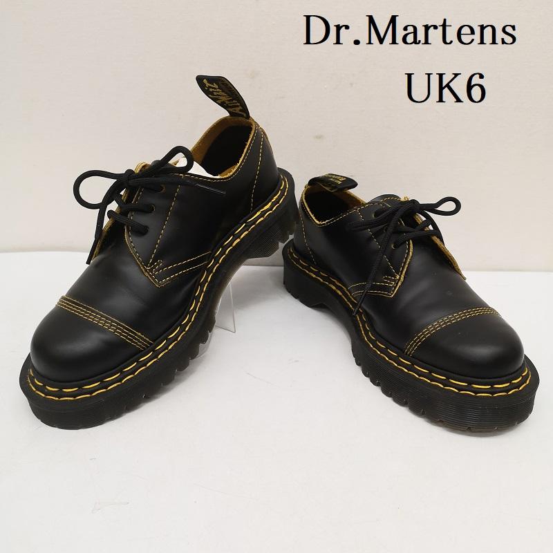 御医者さんマーチン 厚底 3大広間 なめし革シューズ 1461BEX DS ダブル編み目 メンズ UK：6 ISItems【USED】【古着】【中古】50159577