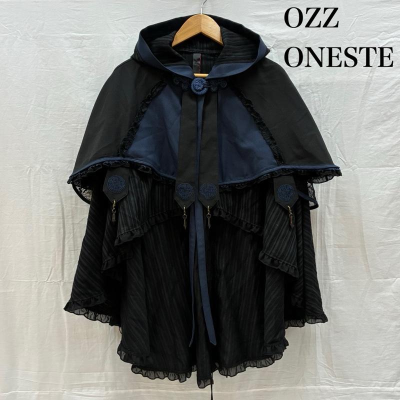 オッズオン OZZ ONESTE 花霞の夢 和瀬戸もの フラウンス フーデッド ケープ マント レディース - ISItems【USED】【古着】【中古】50159641