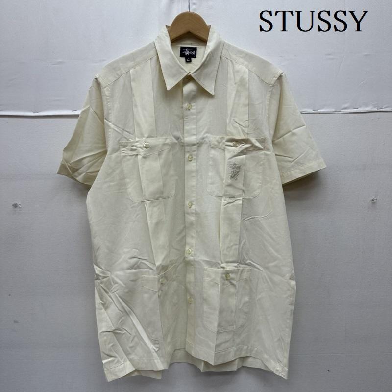 ステューシー 90s 紺引き舟 USA製 ロゴタイプ 刺しゅう キューバ共和国 プルオーバー メンズ L ISItems【USED】【古着】【中古】50160598