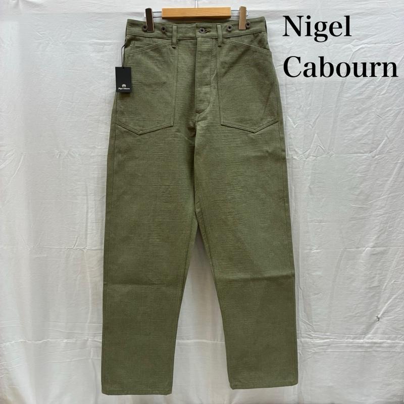 ナイジェルケーボン 30s US ARMY ミリタリー パンツ 8051-00-50035 サスペンダー ボタン シンチバック メンズ 30インチ ISItems【USED】【古着】【中古】50160605｜クラシカ