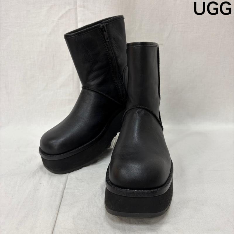 アグ CITYFUNC MID 厚底 プラットフォーム ブーツ black US7.5/24.5cm レディース US:7.5 ISItems【USED】【古着】【中古】50160739|クラシカ