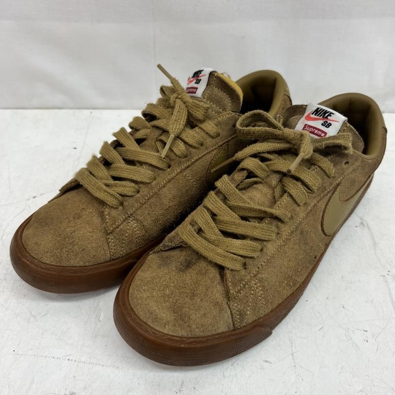シュプリーム × NIKE SB BLAZER LOW GT QS \"GOLDEN BEIGE\"" 716890-229 メンズ 26.5糎 ISItems【USED】【古着】【中古】50160942"