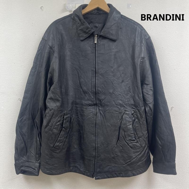 古着 BRANDINI ジップアップ ラムレザー 羊革 ジャケット アウター メンズ L ISItems【USED】【古着】【中古】50161826|クラシカ