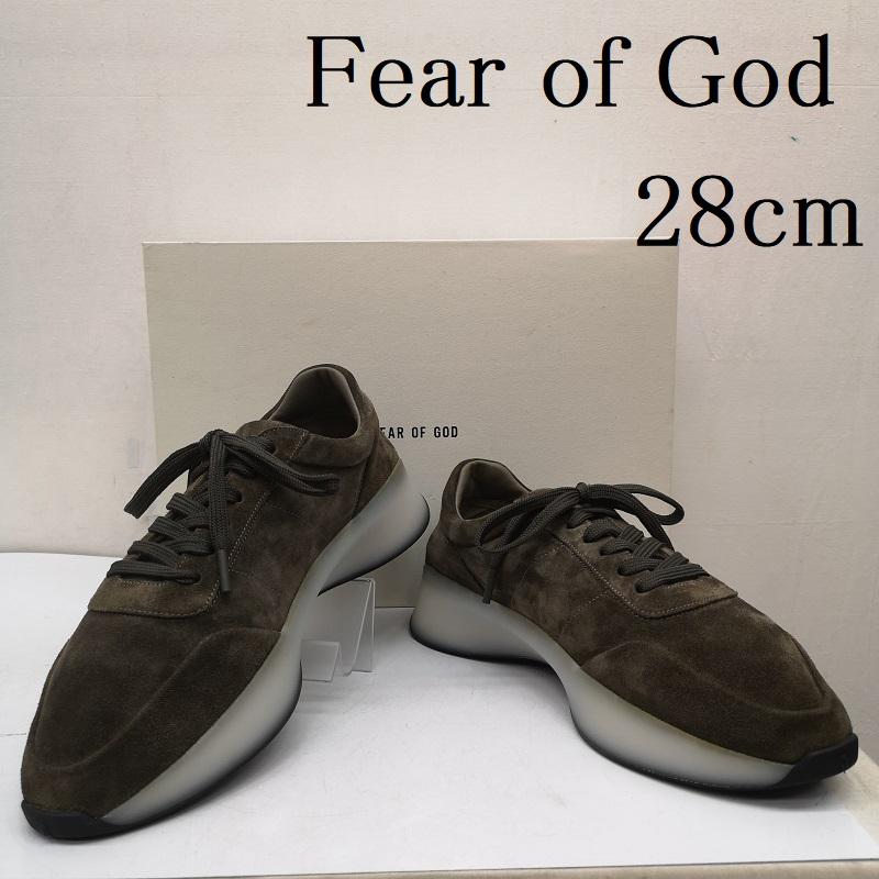フィアーオブゴッド Vintage Runner Willow FG25FW81-215SUE スエード スニーカー 44 メンズ 28.0cm ISItems【USED】【古着】【中古】50162117|クラシカ