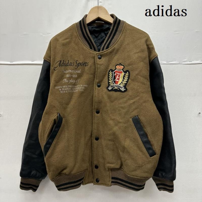 アディダス 80s デサント製 袖 レザー スタジャン メンズ L ISItems【USED】【古着】【中古】50162725｜クラシカ