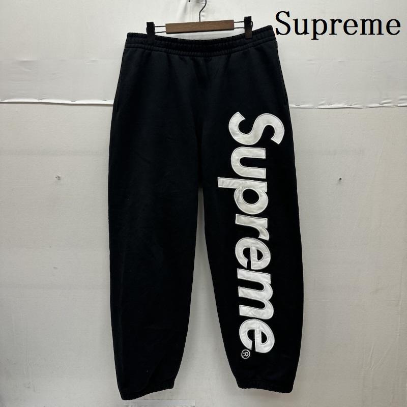シュプリーム Satin Applique Sweatpant ロゴ スウェット パンツ メンズ L ISItems【USED】【古着】【中古】50163630|クラシカ