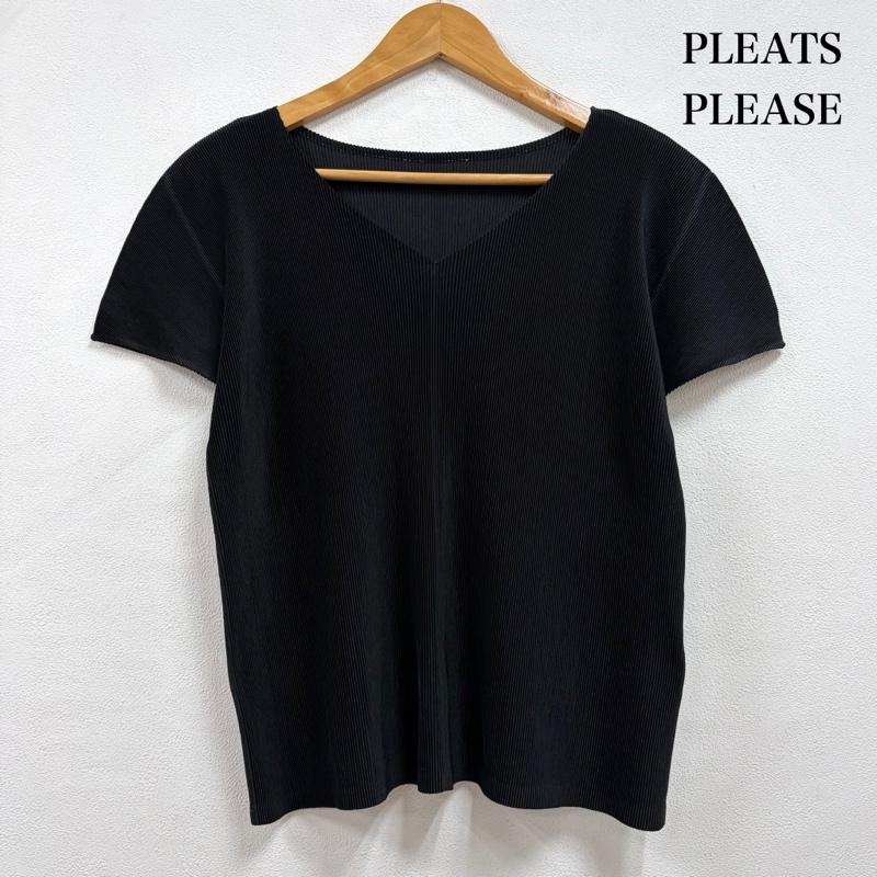 プリーツプリーズ ISSEY MIYAKE イッセイミヤケ 半袖 プリーツ カットソー レディース 3 ISItems【USED】【古着】【中古】50163992|クラシカ