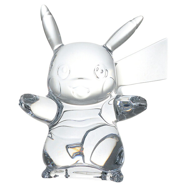 【新品】 バカラ ピカチュウ ポケモンコレクション クリスタルフィギュア ポケットモンスター生誕25周年 オブジェ インテリア BACCARAT × Pokemon 小物 雑貨 置物 置き物 ペーパーウェイト ギフト 記念品 贈答品 高級 お祝い ブランド|ACROSS~アクロス~
