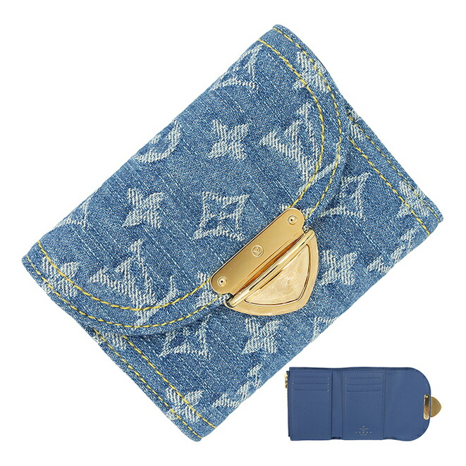 楽天市場】【10%OFF】 ルイヴィトン 二つ折り財布