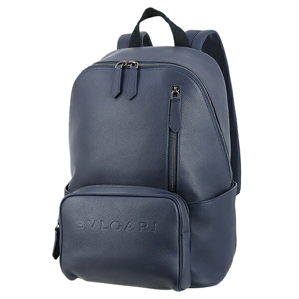 楽天市場】BVLGARI ブルガリフロントファスナーポケット付きデイバッグ