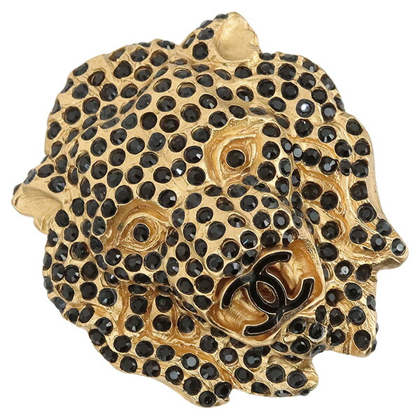 シャネル　ブローチ　ブラック　ゴールド　超美品 楽天市場】【ラッピング済】シャネル ココマーク ブローチ CCマーク