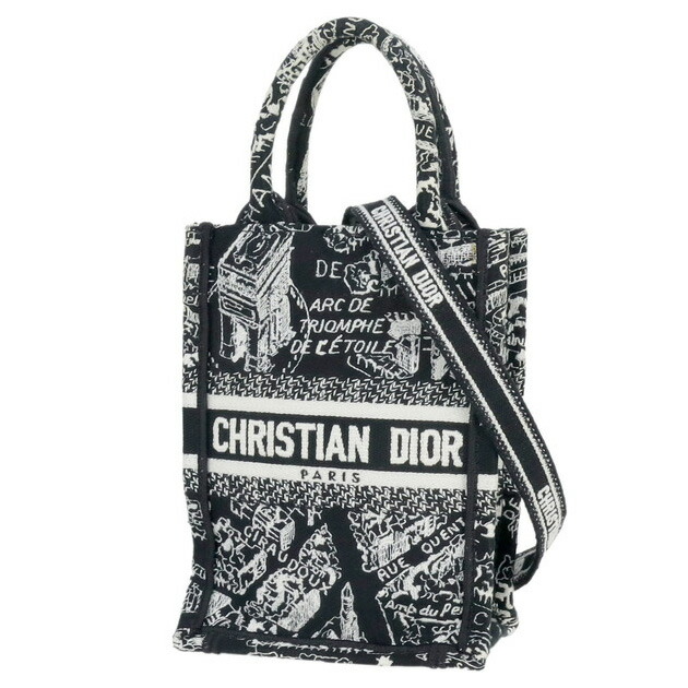 CHRISTIAN DIOR オール　ブック　トート　ミニフォンバッグ Christian Dior ディオール ブックトート ミニ フォンバッグ