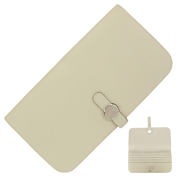 HERMES エルメス　札入れ　グレー　メンズ　箱付き　ブランド小物　0707 HERMES エルメス 札入れ グレー メンズ 箱付き ブランド小物