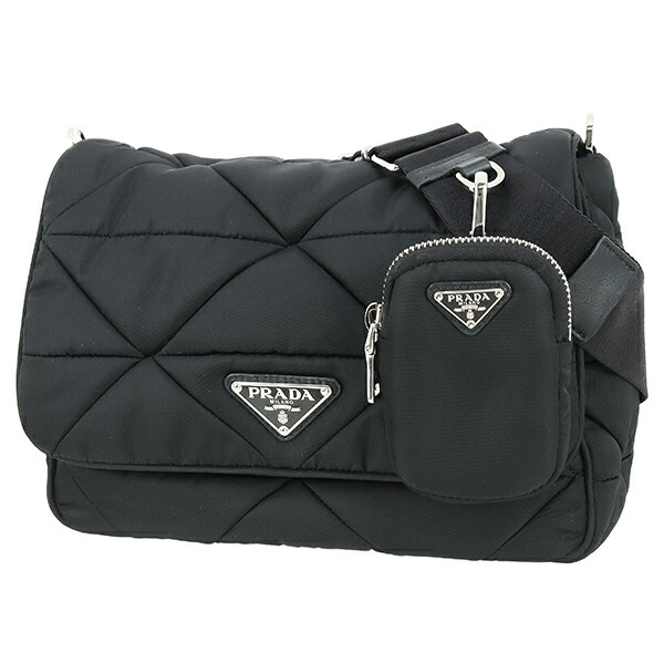 楽天市場】【未使用品】 プラダ ショルダーバッグ パデッド