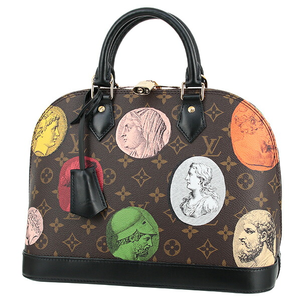 海外限定品 関税無【LOUIS VUITTON】アルマ GM トロンプ・ルイユ 楽天市場】ルイヴィトン アルマ GM トロンプイユ カーフレザー