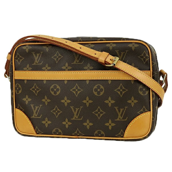 【5%OFF】 ルイヴィトン ショルダーバッグ トロカデロ 27 モノグラム レザー ブラウン LOUIS VUITTON ルイヴィトン クロスボディバッグ レディース メンズ スクエア 長方形 バック BAG ブランド 美品 中古