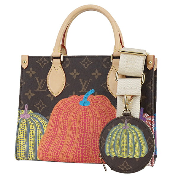 楽天市場】【未使用品】 ルイヴィトン LV × YK オンザゴー MM