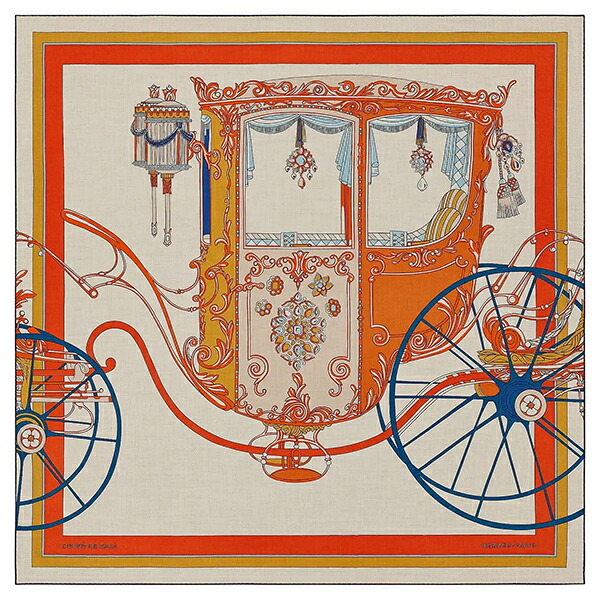 HERMES エルメス 宮廷の馬具 スカーフ カレ55 HERMES エルメス 宮廷の馬具 スカーフ カレ55 グレー 2022