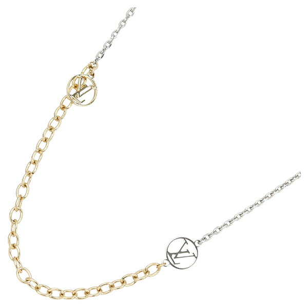美品 ルイヴィトン ネックレス レディース エセンシャルV LVロゴ シルバー 楽天市場】ルイヴィトン【Louis Vuitton】M63197 エセンシャルV