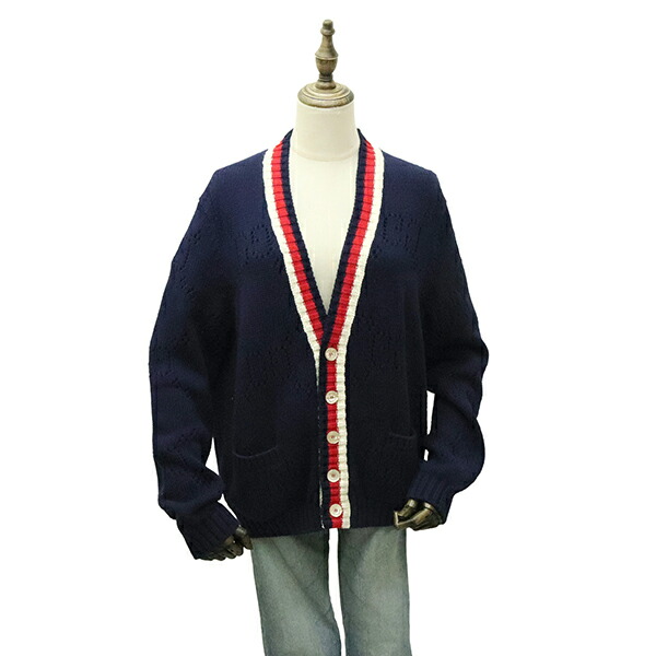 楽天市場】グッチ GUCCI カーディガン ホースビット付き カシミヤ