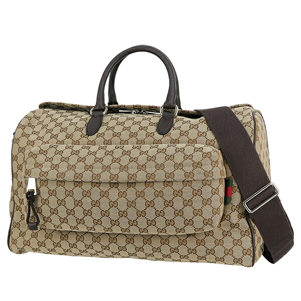 楽天市場】GUCCI グッチ2WAYボストンバッグエンボスロゴ
