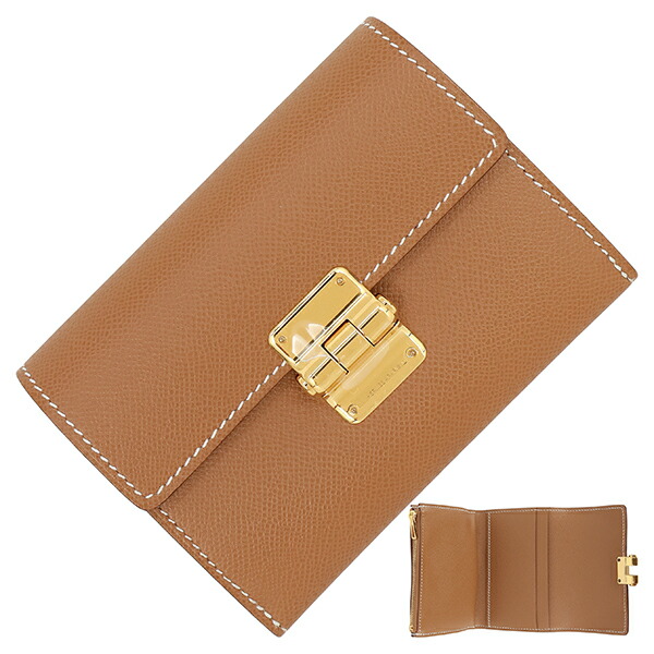 新品未使用2025HERMES エルメスべアンコンパクト　マダムシルバー金具 ベアン ｜エルメス・バーキン専門店 ロワール ブティック