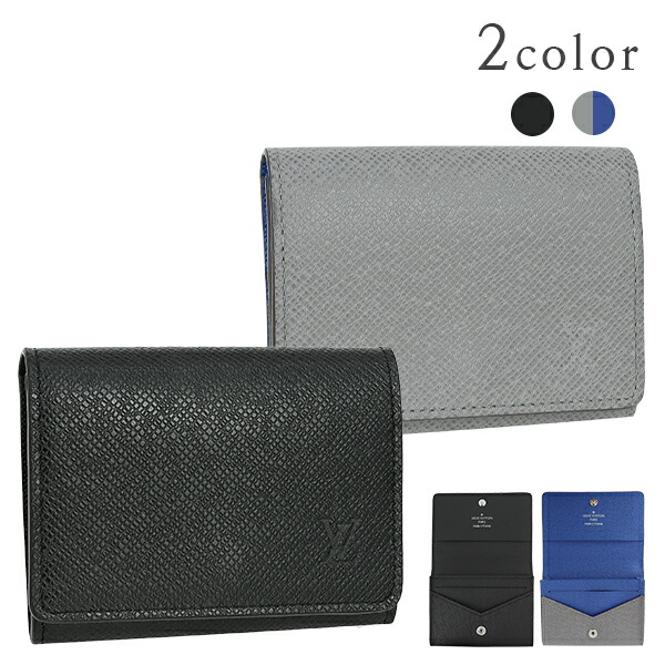 LOUIS VUITTON ブラック レザー カードケース LOUIS VUITTON ルイヴィトン コインカード・ホルダー M62914