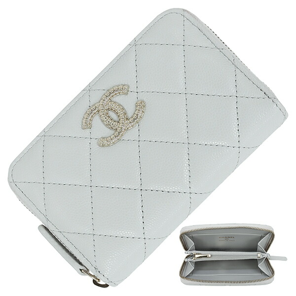 楽天市場】シャネル コインケース ハーフムーン ジップコインパース