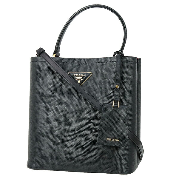 【PRADA】 黒 ストライプ 楽天市場】プラダ【PRADA】サフィアーノレザー トップハンドル
