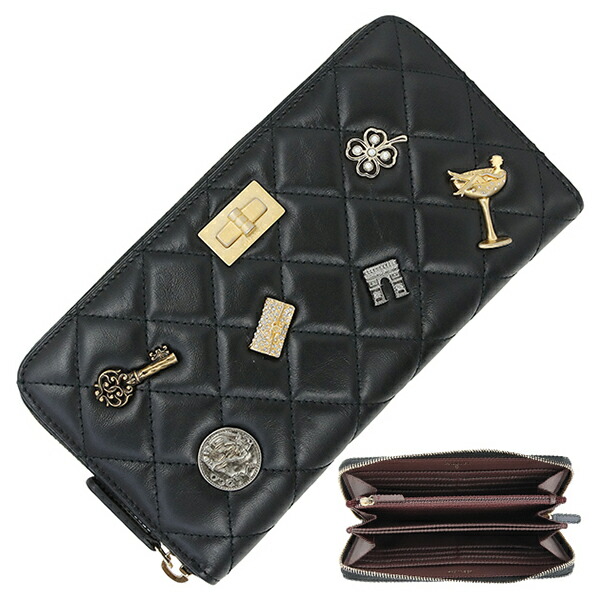 楽天市場】【未使用品】 シャネル 長財布 二つ折り カンボンライン