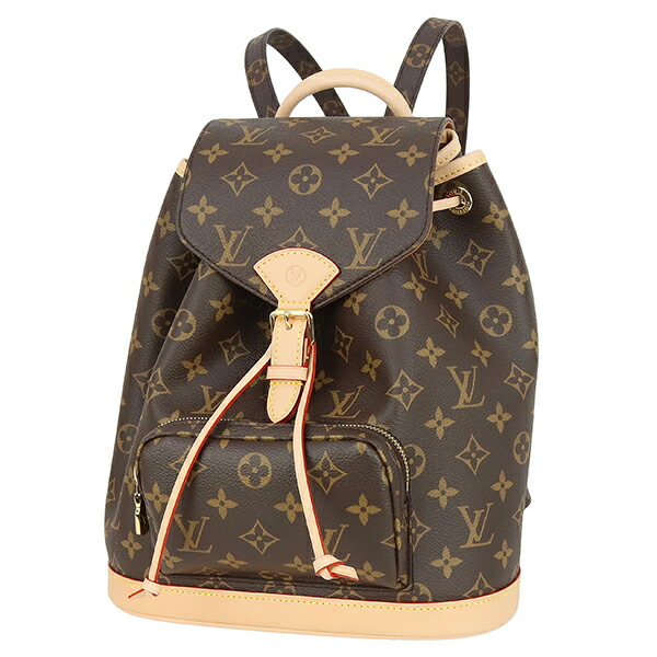 【新品】 ルイヴィトン リュックサック モンスリ PM モノグラム レザー LOUIS VUITTON ルイヴィトン バックパック レディース メンズ ルイヴィトン ショルダーバッグ ハンドバッグ 巾着 ドローストリング デイパック バック BAG ブランド｜ACROSS～アクロス～