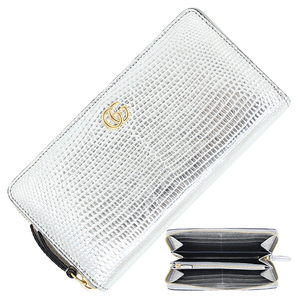 国内即発*GUCCI*グッチ*〔GGマーモント〕 コンチネンウォレット GUCCI グッチ コンパクト財布 ピンク コインケース L字