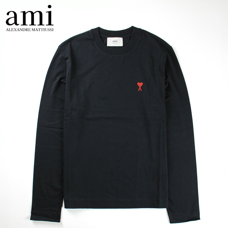 楽天市場】AMI アミ ロンT 長袖Tシャツ メンズ カットソー ユニ