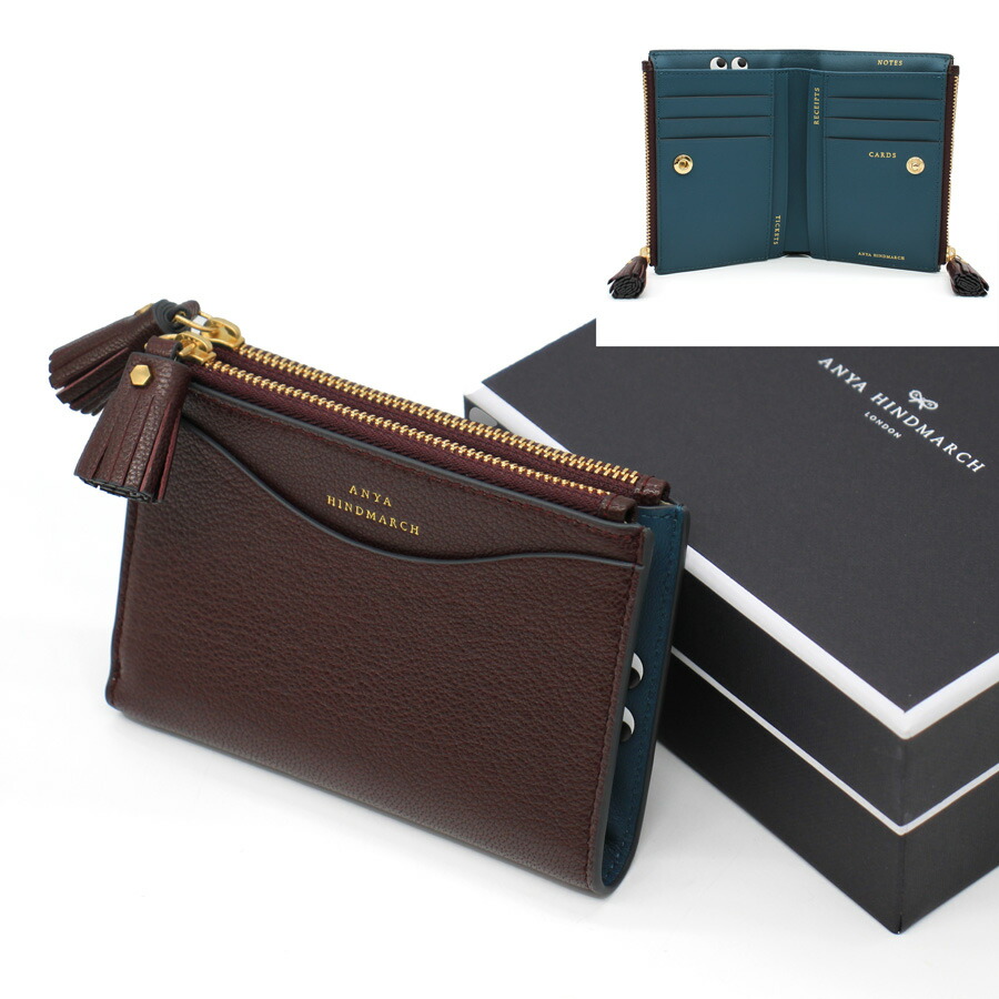 楽天市場】アニヤ ハインドマーチ ANYA HINDMARCH 財布 二つ折り
