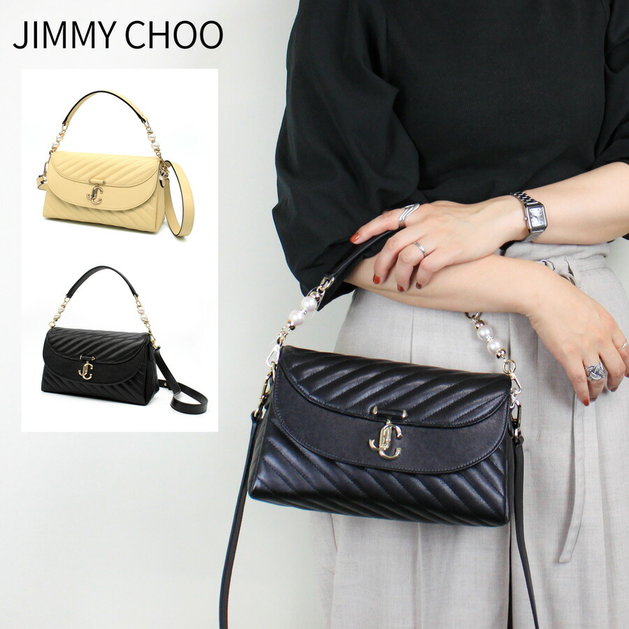 Jimmy Choo Avenue XB ショルダーバッグ ミルク JIMMY CHOO Jimmy Choo ジミーチュウ ショルダーバッグ AVENUE