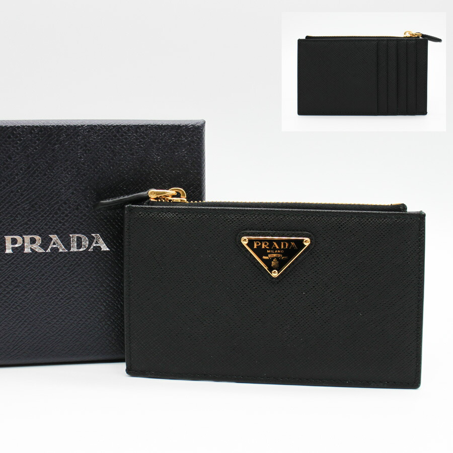 楽天市場】【アウトレット】プラダ PRADA コインケース ブラック