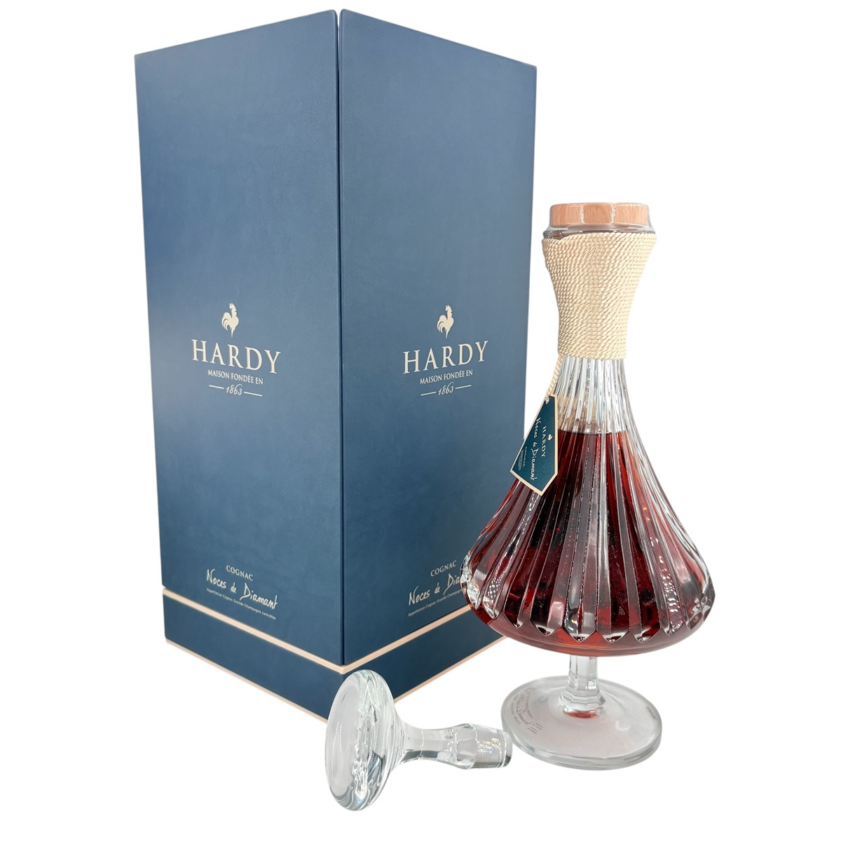 【中古】未開栓 ハーディ ノース ド ディアマン ブランデー コニャック 40度 750ml HARDY 箱・替え栓付 26009323AS