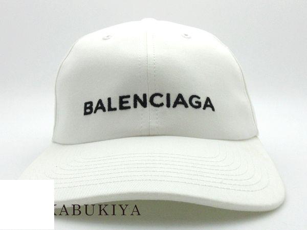楽天市場】BALENCIAGA バレンシアガ ロゴ キャップ 帽子 ブラック 黒 L 