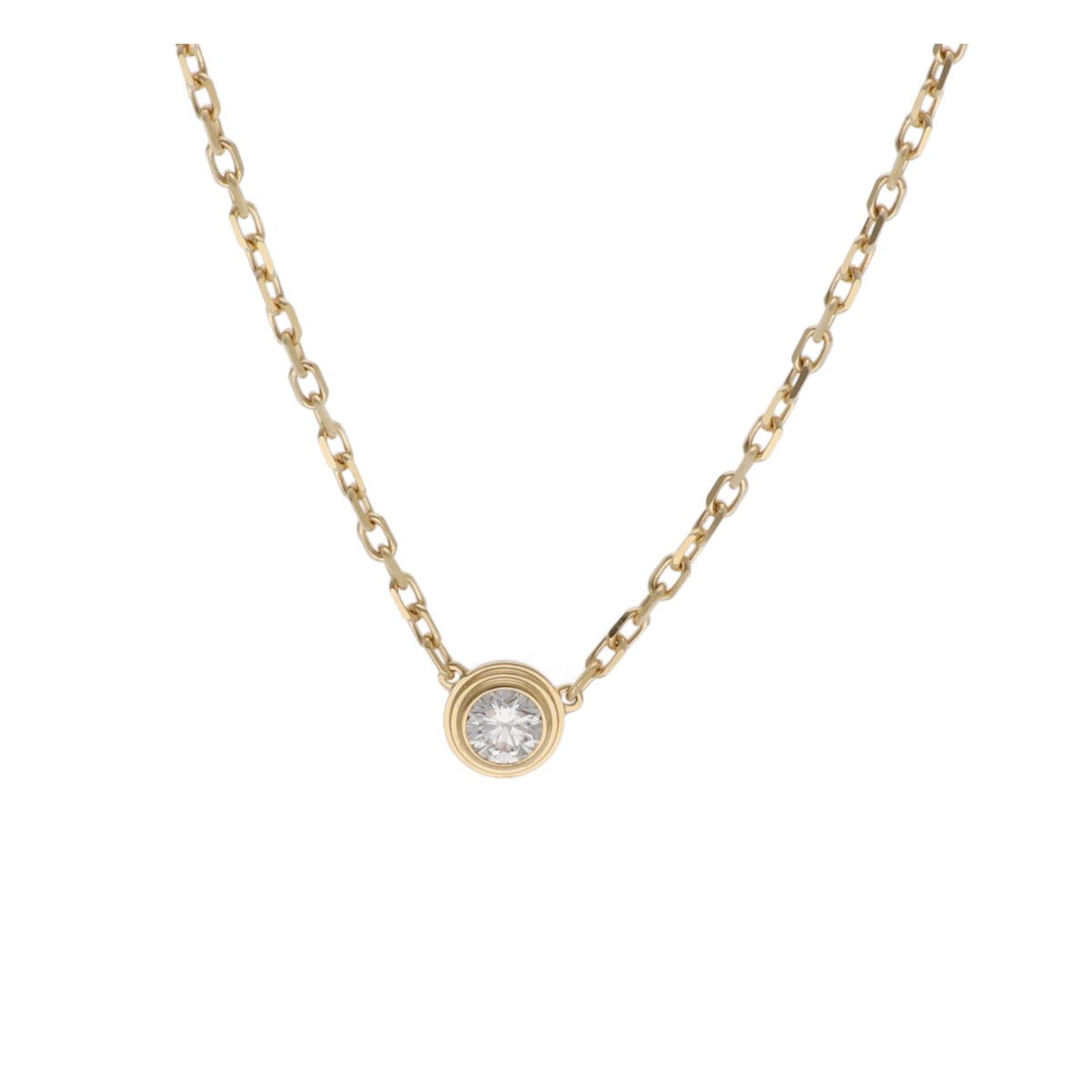 【中古】 Cartier カルティエ ネックレス ネックレス・ペンダント ダムール B7215800 K18YG　ダイヤモンド　SM 22039365 LI