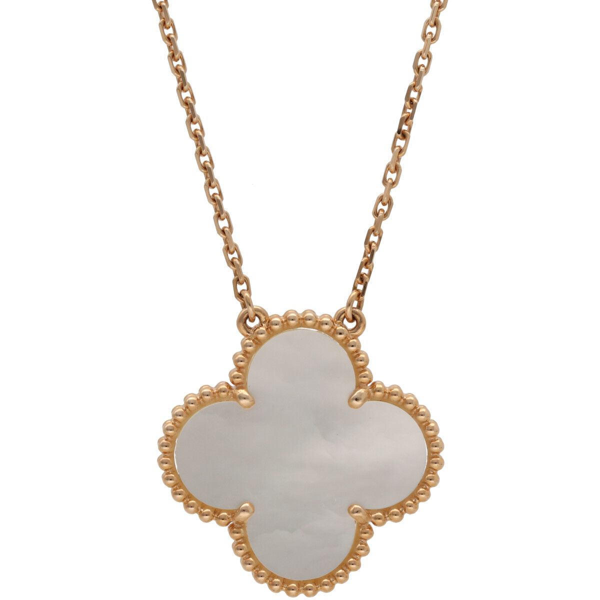 【中古】 Van Cleef and Arpels ヴァンクリーフ\u0026アーペル  首飾り・シャンデリヤ   神通力 アルハンブラ シャンデリヤ 銀座～版 25019177 RS
