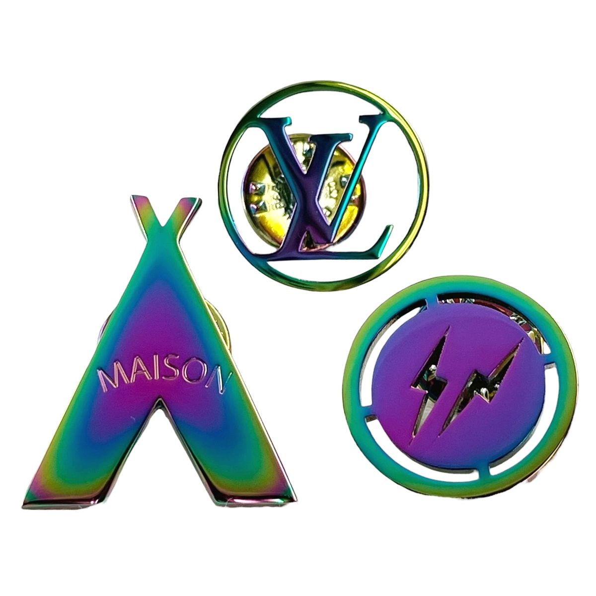 Supreme × Louis Vuitton コラボ ピンバッジ 楽天市場】LOUIS VUITTON ルイ・ヴィトン/Supremeコラボピンバッチ2点