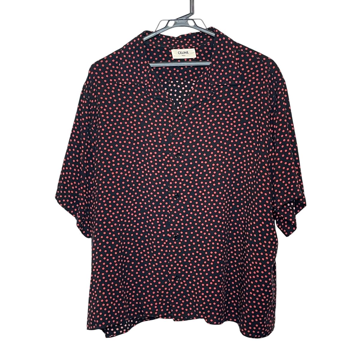 CELINE ロカビリーシャツ 楽天市場】【中古】 CELINE セリーヌ ロカビリー シャツ ビスコース