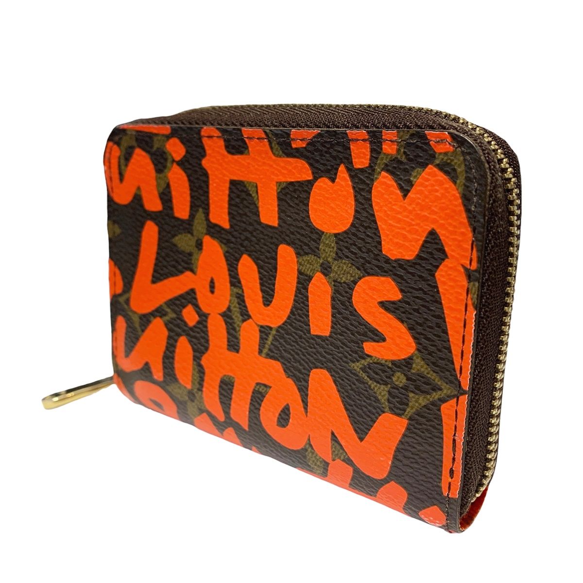 Louis Vuitton 桃型コインケース　オレンジ LOUIS VUITTON 「LOUIS VUITTON」 コインケース - ネイビー